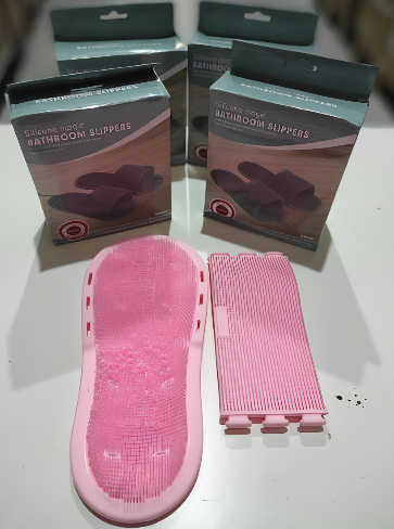 Zapatilla exfoliante 1und rosa - additional image 2